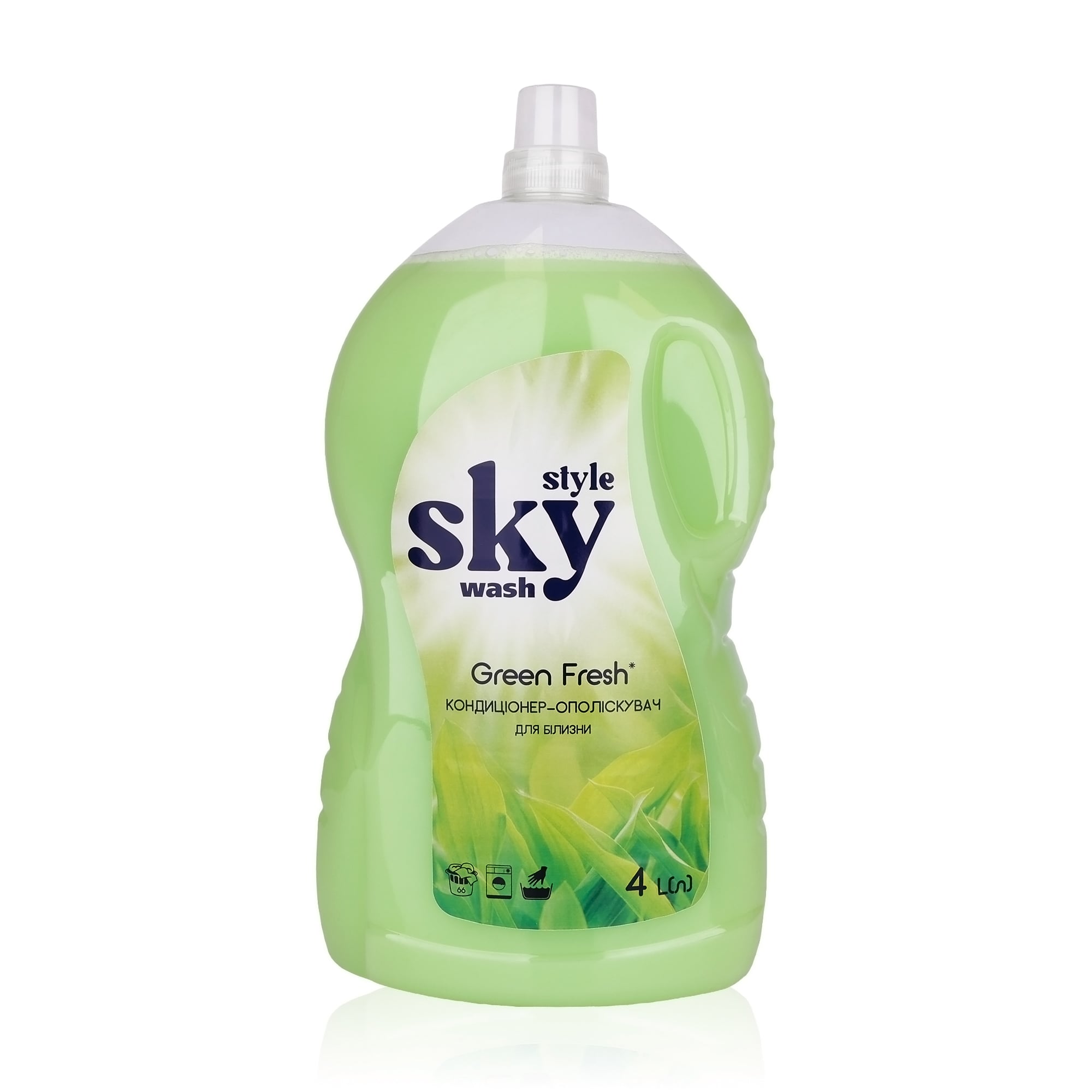 Кондиціонер-ополіскувач для білизни Sky Style Green Fresh, 4 л